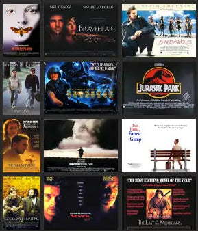 TSABS0242 TT120 1990’s Films Billboard Advertising Sheets Pack 1