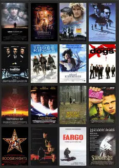 TSABS0244 TT120 1990’s Films Billboard Advertising Sheets Pack 3