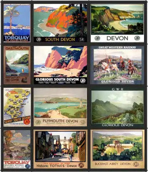 TSABS0188 TT120 GWR Billboard Advertising Sheets Pack 1