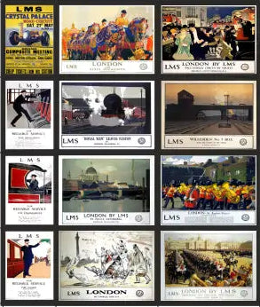 TSABS0180 TT120 LMS Billboard Advertising Sheets Pack 9