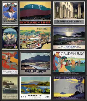 TSABS0199 TT120 LNER Billboard Advertising Sheets Pack 4