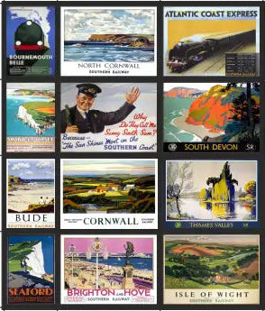 TSABS0192 TT120 Southern Railway Billboard Advertising Sheets Pack 1