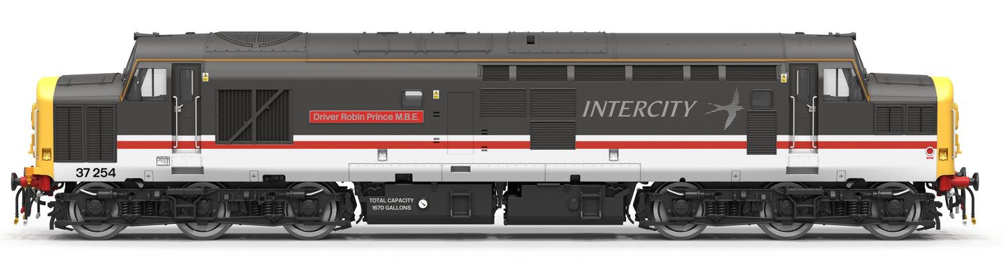 TT3045M Class 37/0 Intercity '37254' 'Driver Robin Prince M.B.E.' Diesel Locomotive