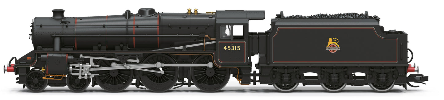TT3069TXSM Class 5MT 'Black Five' 4-6-0 BR Black Early Emblem '45315' Steam Locomotive - DCC Sound