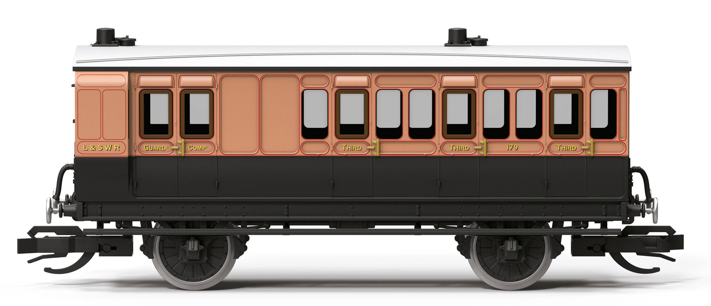 TT4080 4 Wheel 3rd Class Brake Coach LSWR 179