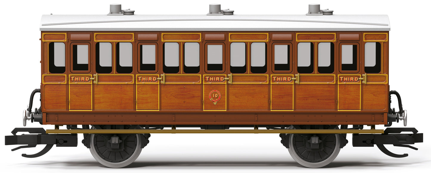 TT4083 4 Wheel 3rd Class Coach Isle of Wight Central Railway 10