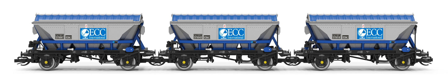 CDA Hopper ECC No.375081, 375043 & 375018 Triple Pack