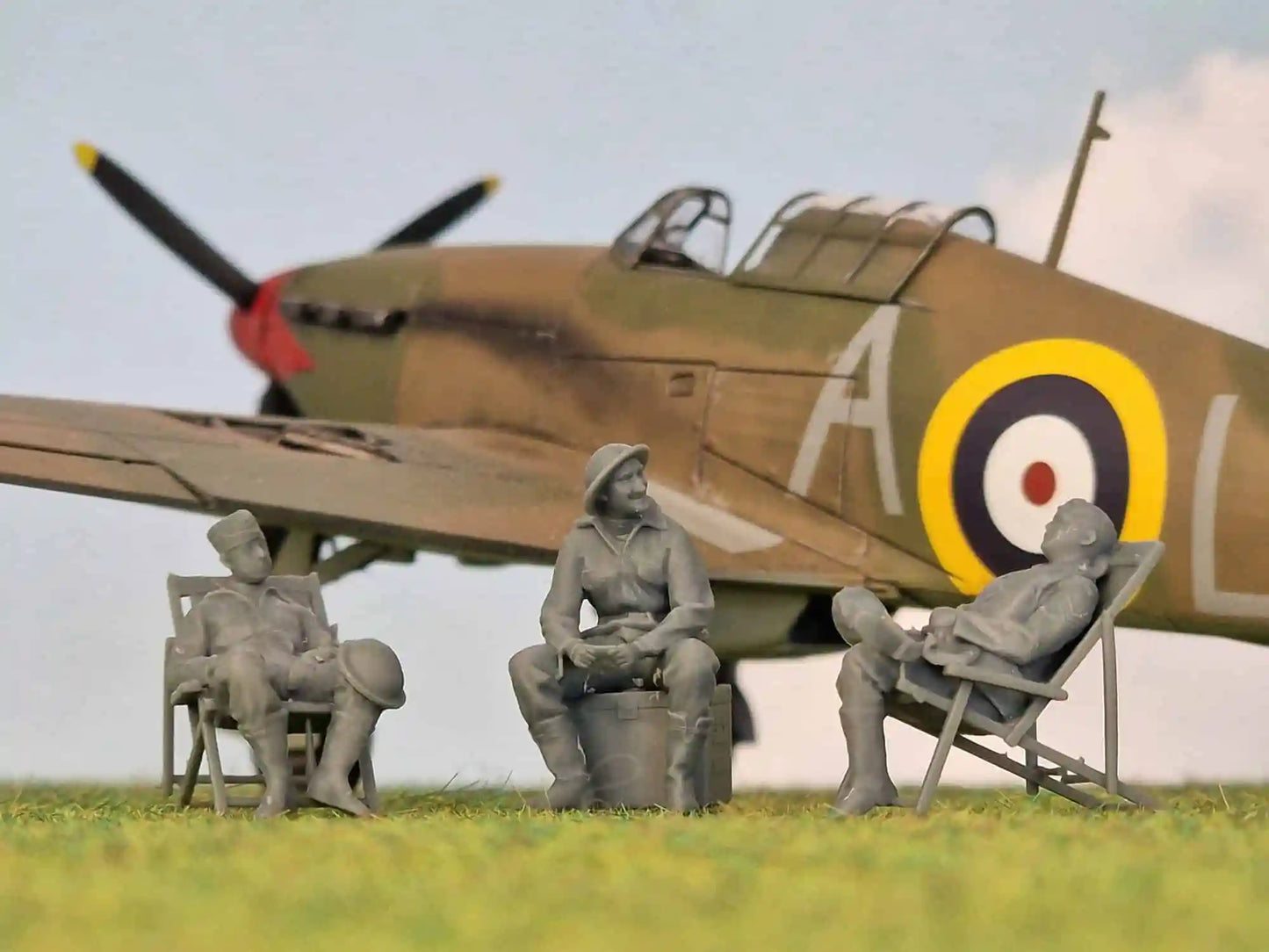 1:72 Scale RAF Through the Ages - World War Two - RAF Dispersals scene 2