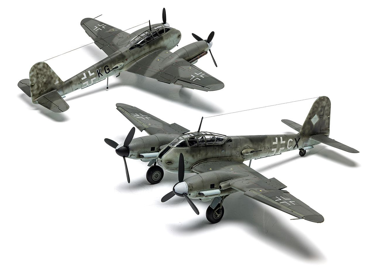 Messerschmitt Me410A-1 Model Kit