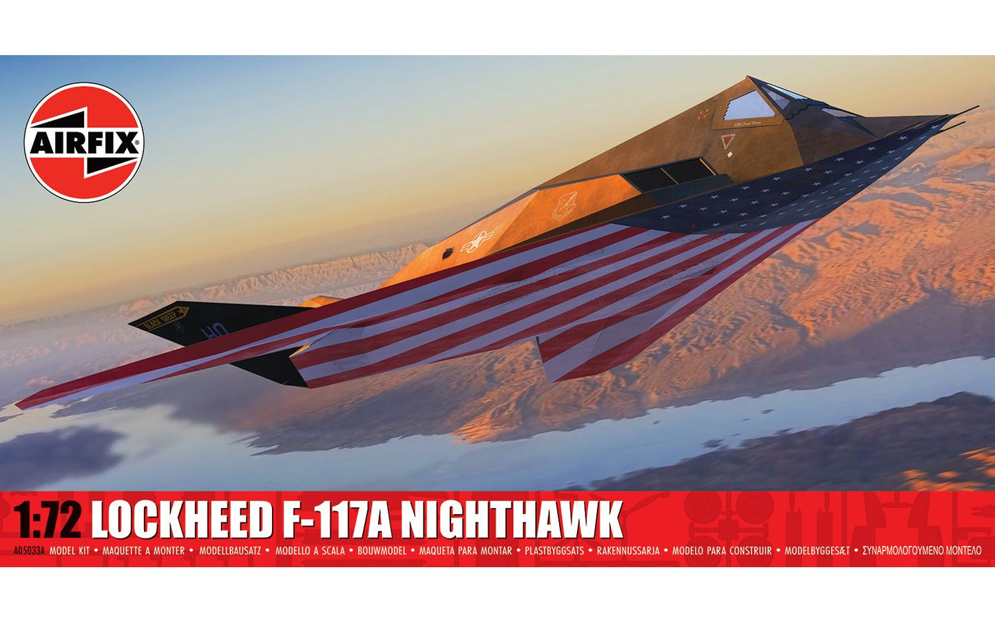 Airfix A05033A Lockheed F-117A Nighthawk Model Kit