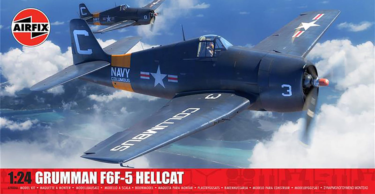 A19004A Grumman F6F-5 Hellcat Model Kit