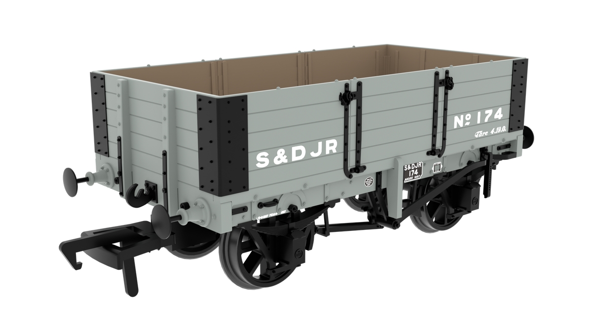 845007 MR D299 5-Plank Open - S&DJR Grey No.174