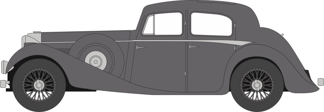 76JSS007 Jaguar SS Gunmetal