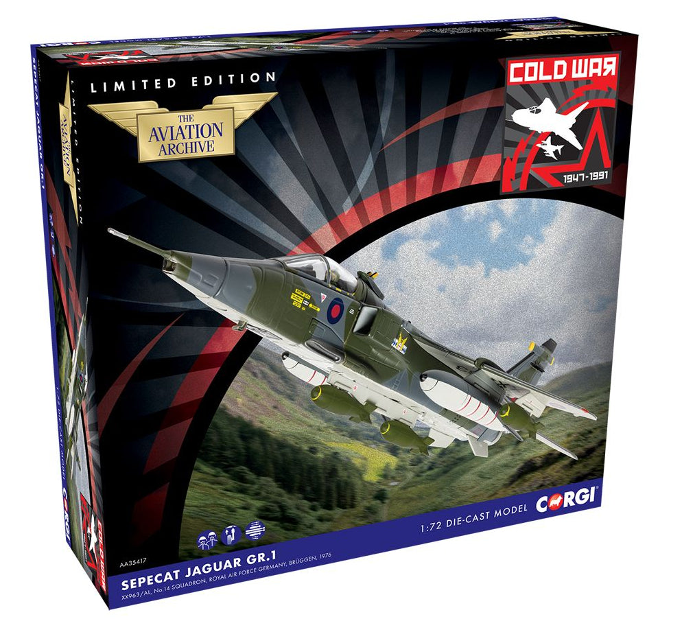 AA35417 SEPECAT Jaguar GR.1 XX963/AL, Germany, 1976