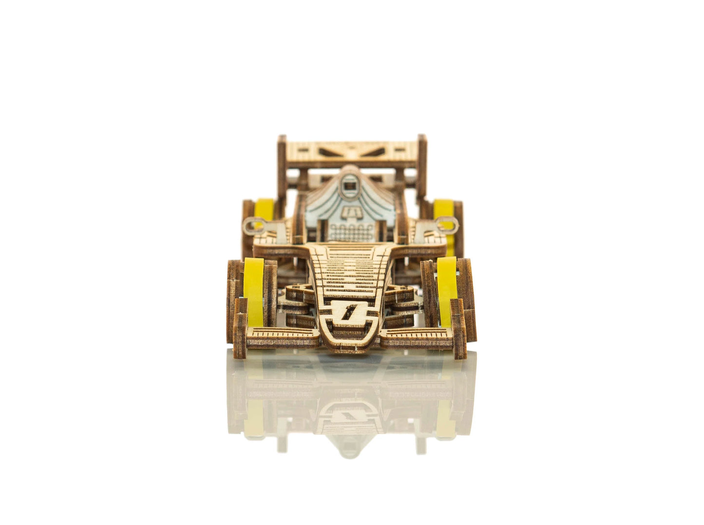 3D Wooden Car Puzzle - Grand Prix Car
