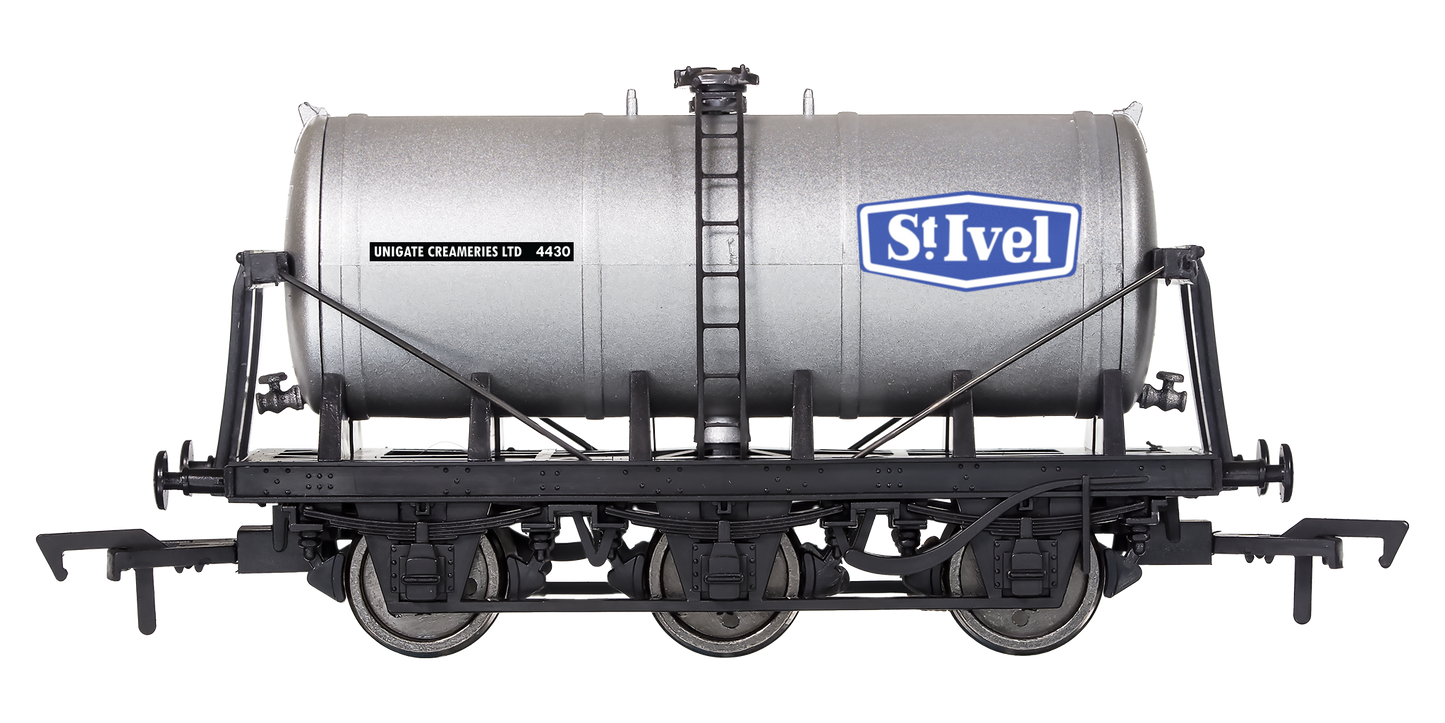 4F-031-144 6 Wheel Milk Tanker St Ivel - Weathered