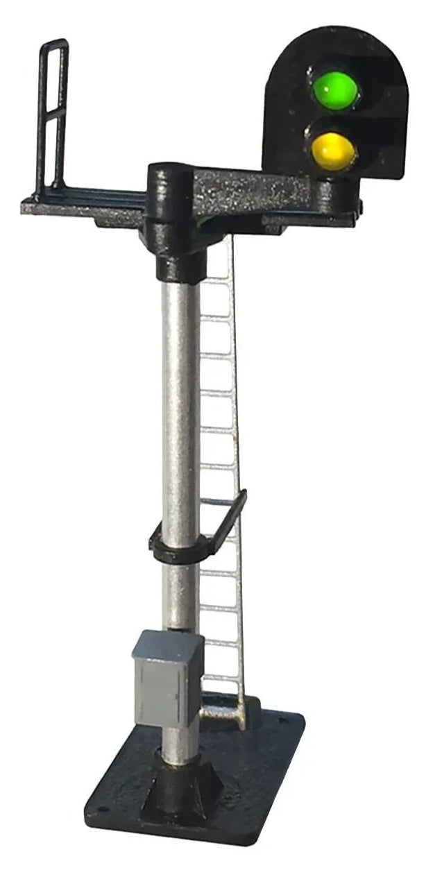 2 Aspect Distant (Y/G) Standard Right Offset Round Head Signal