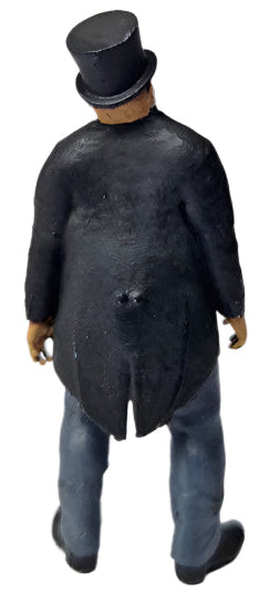 'Railway Director' Model Railway Figure - Arms by Side