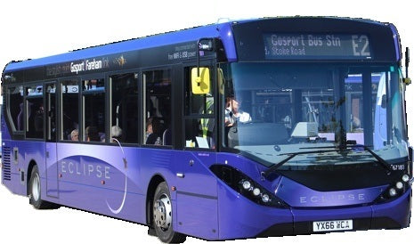 UKD76202 Enviro200 MMC 11.8M - E2 First HandDorset 'Elcipse' Ft.67181 YX66 WBW