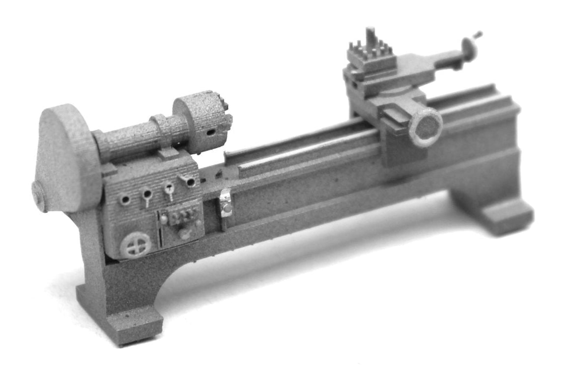 Workshop Lathe - UNPAINTED - 1:76 OO Gauge