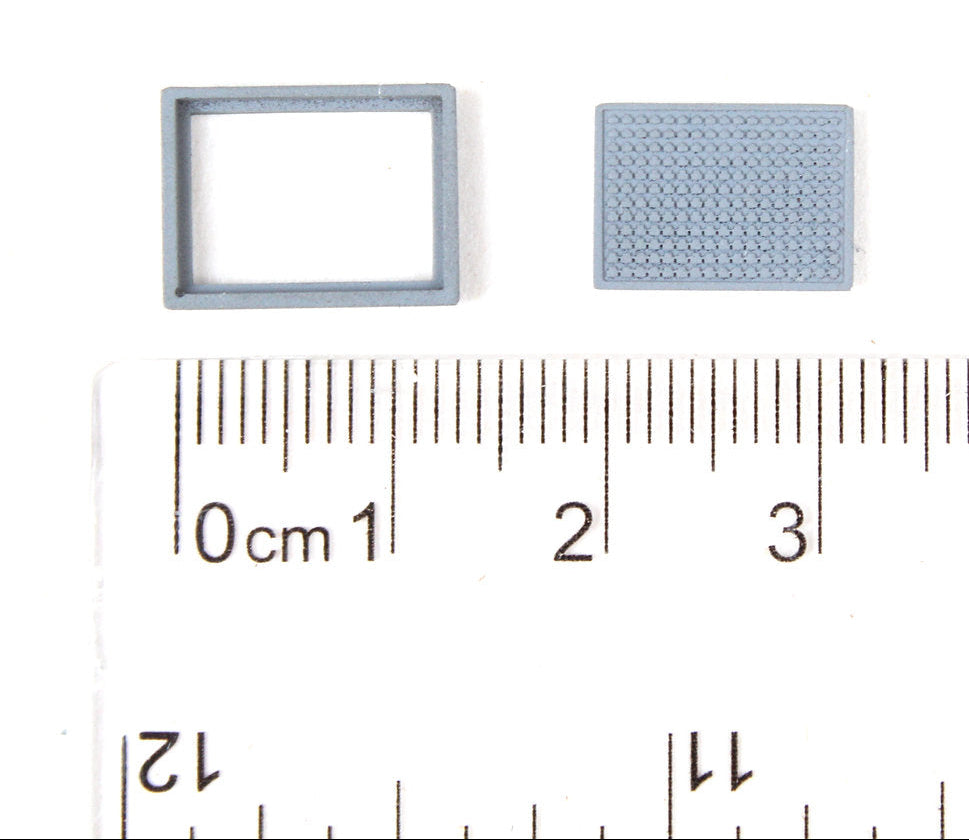 BS5105 Rectangle Manholes - UNPAINTED - Pack of 10