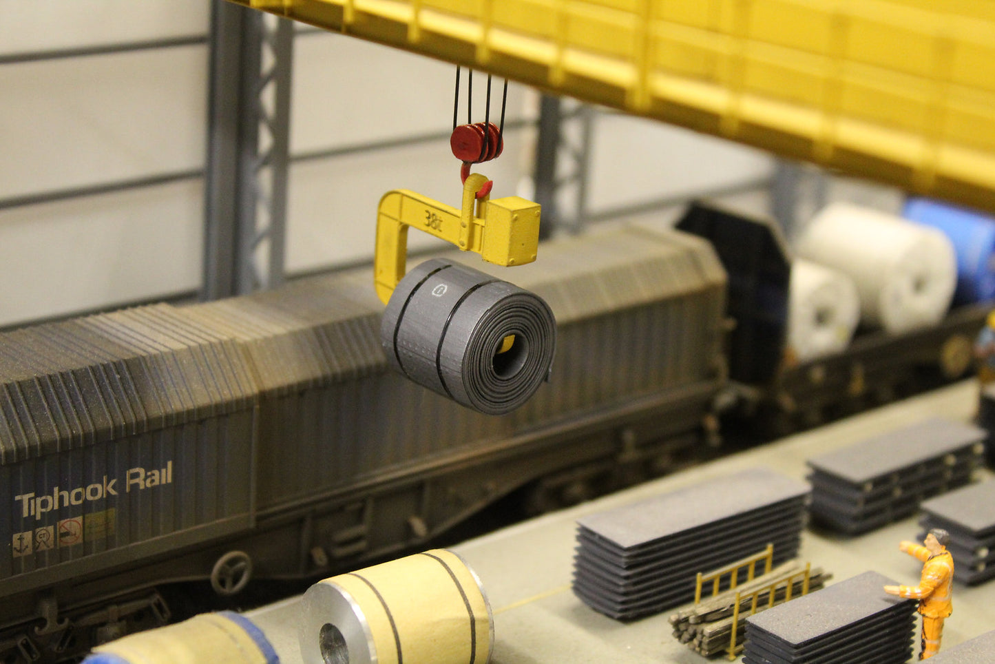 38t Coil Crane Hook - UNPAINTED - 1:76 OO Gauge