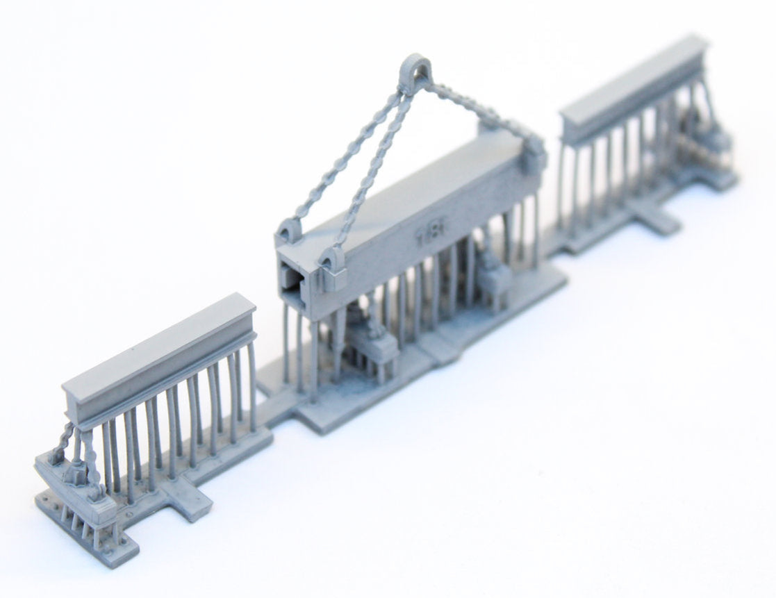 Plate Lift Electromagnet Crane Attachment UNPAINTED - 1:76 OO Gauge