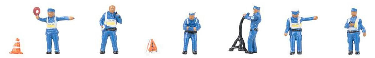 155620 German Traffic Police (6) Figure Set