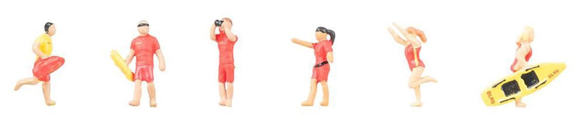 155631 Lifeguards (6) Figure Set