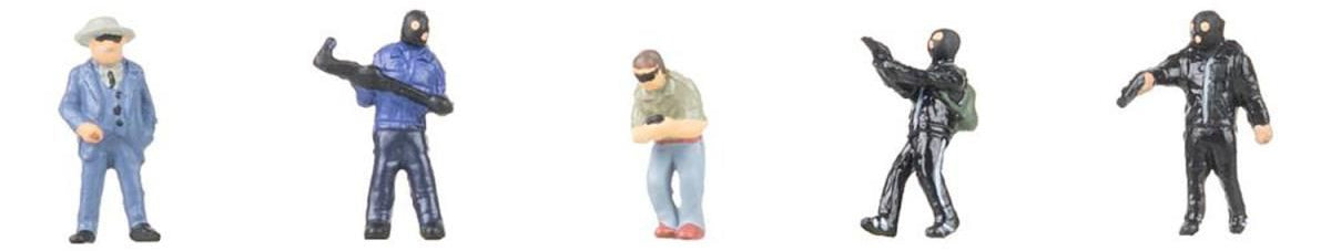 155633 Criminals (5) Figure Set