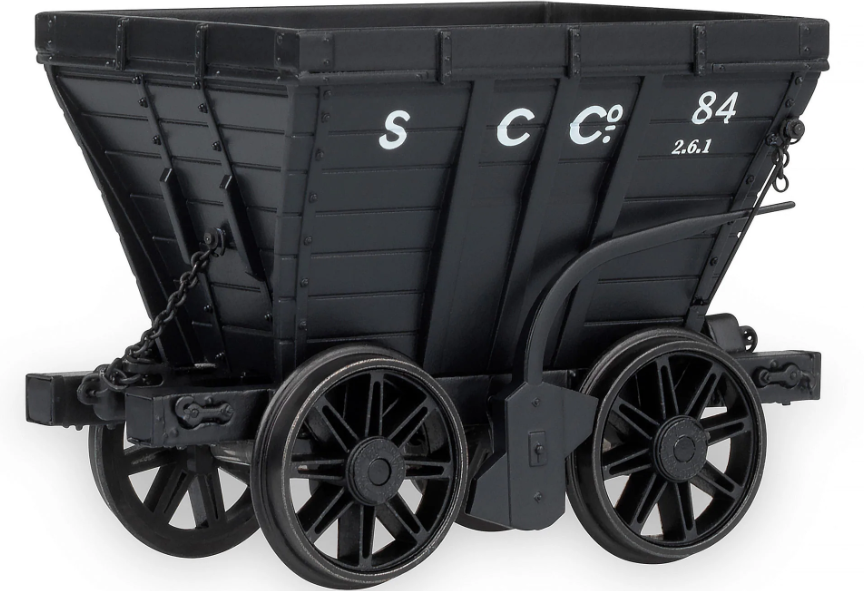 Pre-Owned ACC2806G Pack of 3 - Stella Coal Co S&DR style Chaldrons, circa 1950