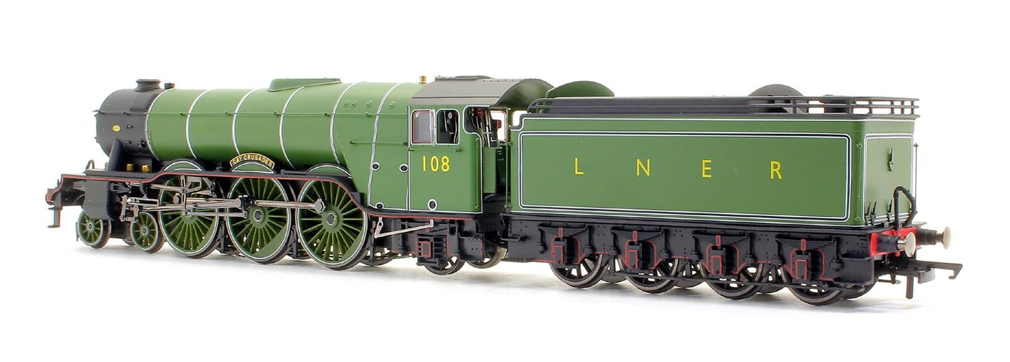 Pre-Owned Class A3 4-6-2 108 "Gay Crusader" LNER Apple Green Steam Locomotive