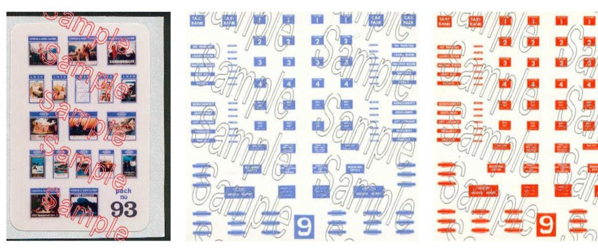 LNER/NE/SCOT Themed Signage Set