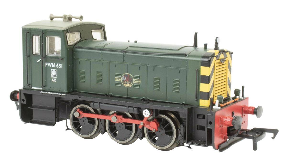 MR-402 Ruston PWM 165DE Shunter BR Green PWM651 Diesel Locomotive