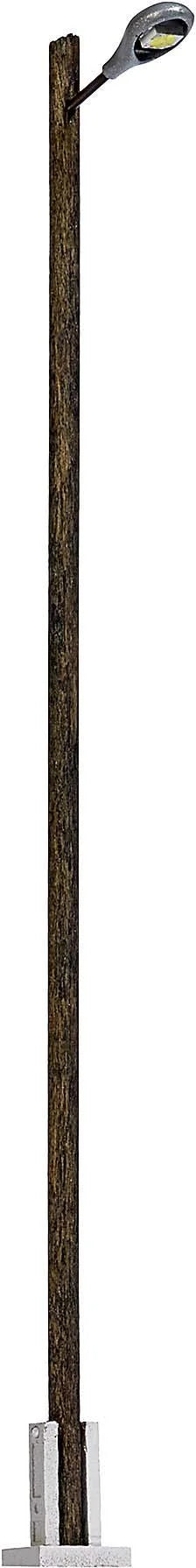 BUS4111 Train Station Lamp on Wooden Pole 142mm
