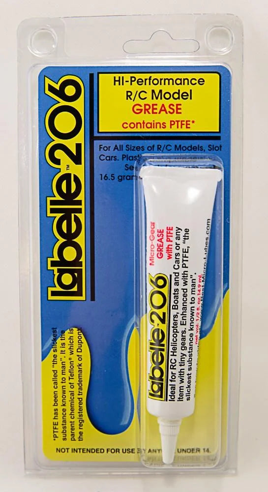 206 Hi-Performance R/C Model Grease with PTFE