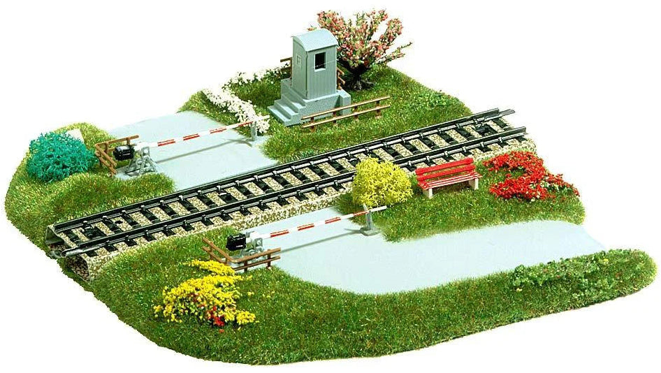 Busch BUS3210 HO/OO Scale Straight Level Crossing
