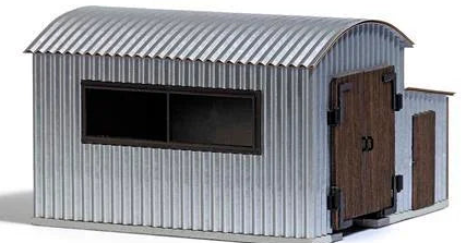 BUS12382 Corrugated Shed and Store