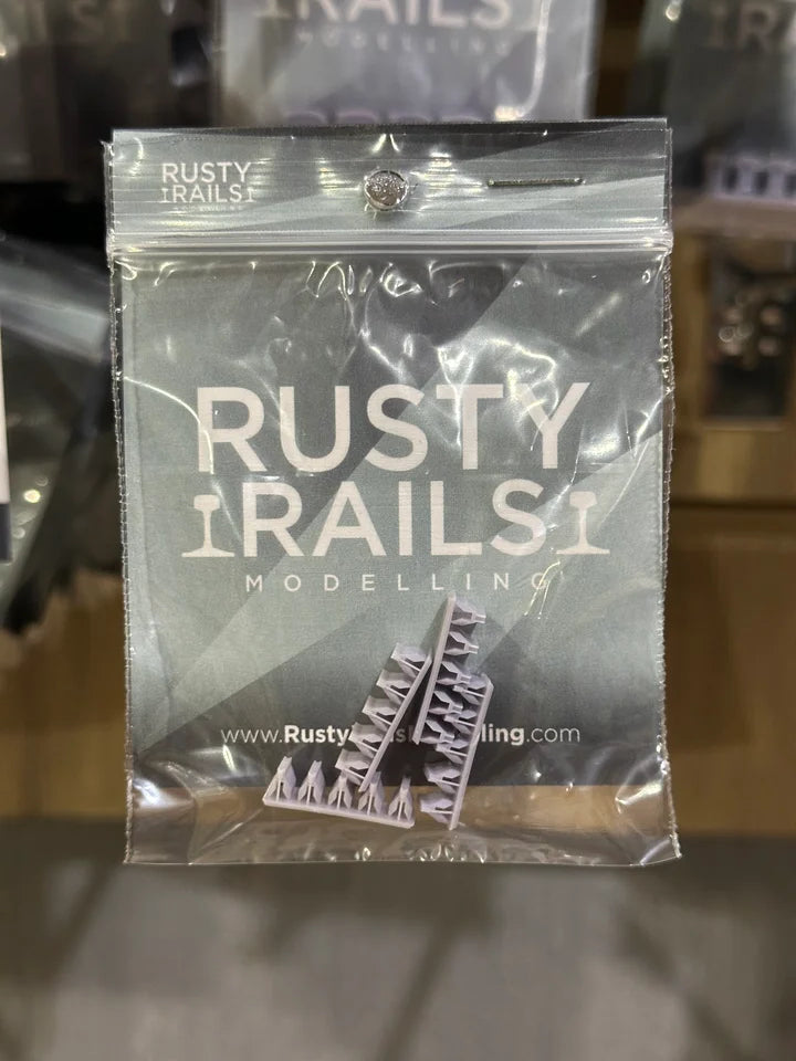 N Gauge Traffic/Road Barriers (Pack of 20) - Unpainted Model Kit