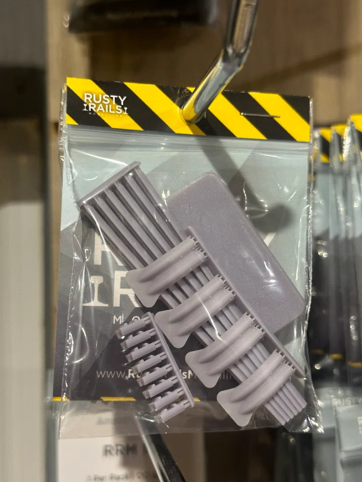 O Gauge Crash Barriers (48cm) (Single Pack) - Unpainted Model Kit