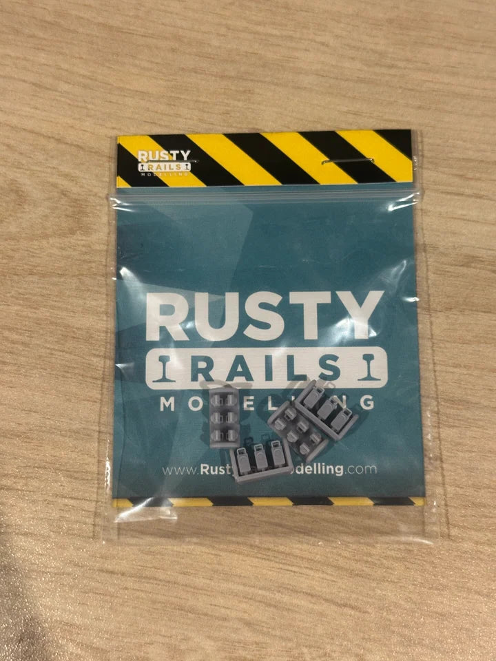 OO Gauge Tail Lamps Modern (Pack of 24) - Unpainted