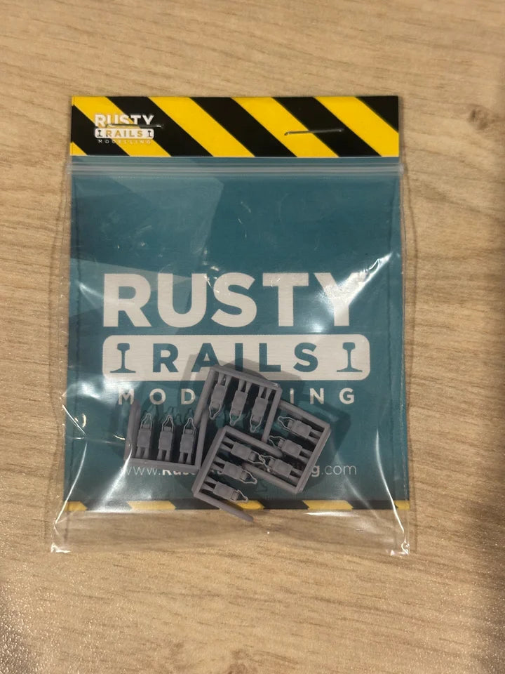 OO Gauge Tail Lamps Vintage (Pack of 12) - Unpainted