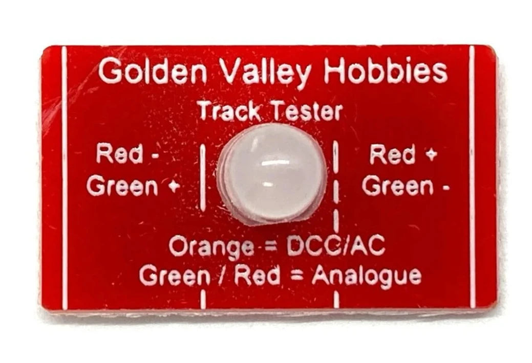 Multi gauge track voltage tester for OO, HO, TT and N gauge