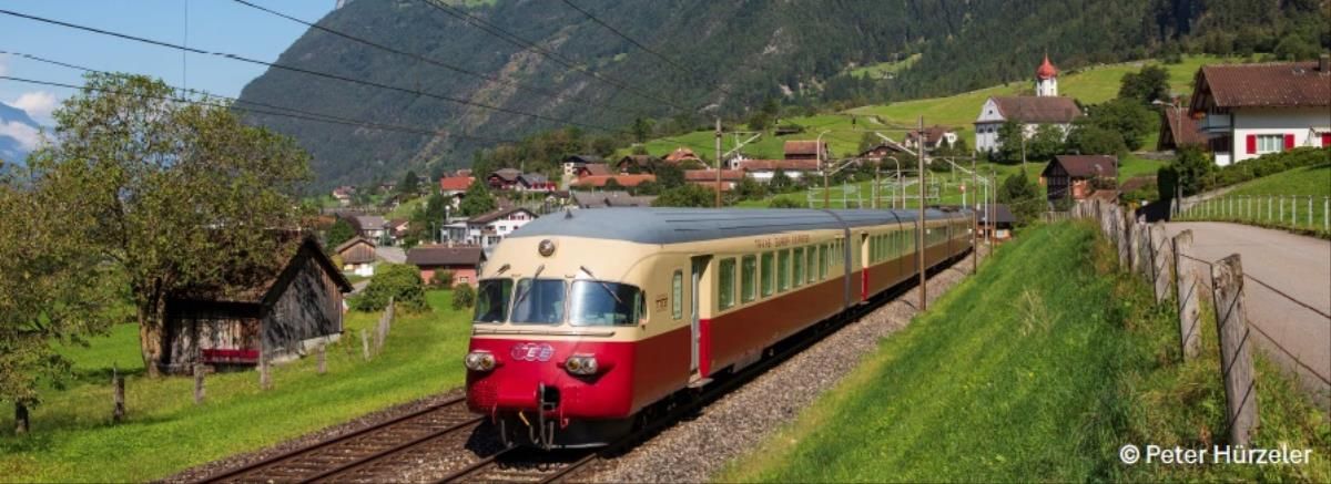 Kato 10-781 SBB RAe II Gottardo TEE 6 Car EMU VI – Rails