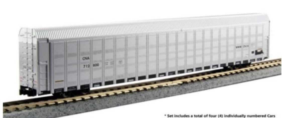 106-5509 Autorack Wagon Set (4) Canadian National 712846/849/853/952
