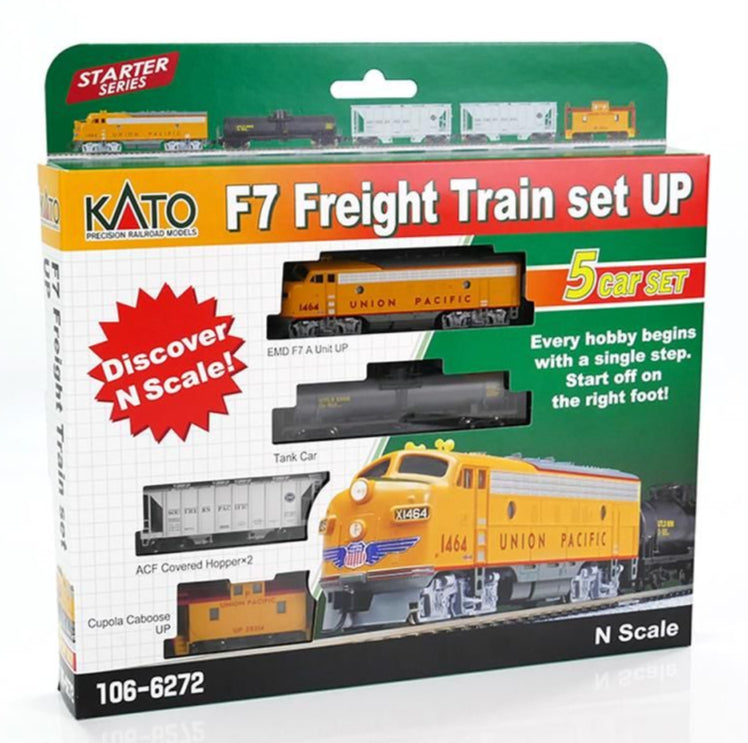 Union Pacific EMD F7 Freight Train Pack