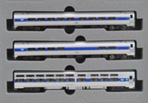 Viewliner I Intercity Express Amtrak PhVI 3 Car Coach Set