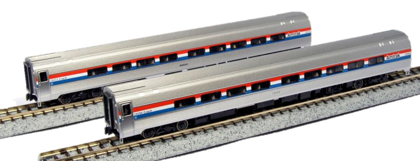106-6293 Amfleet II Coach Set (2) Amtrak PhIII
