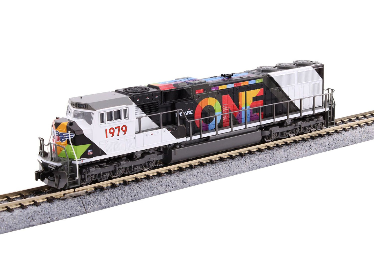 176-1979-DCC EMD SD70M Union Pacific 1979 We Are One - DCC-Fitted