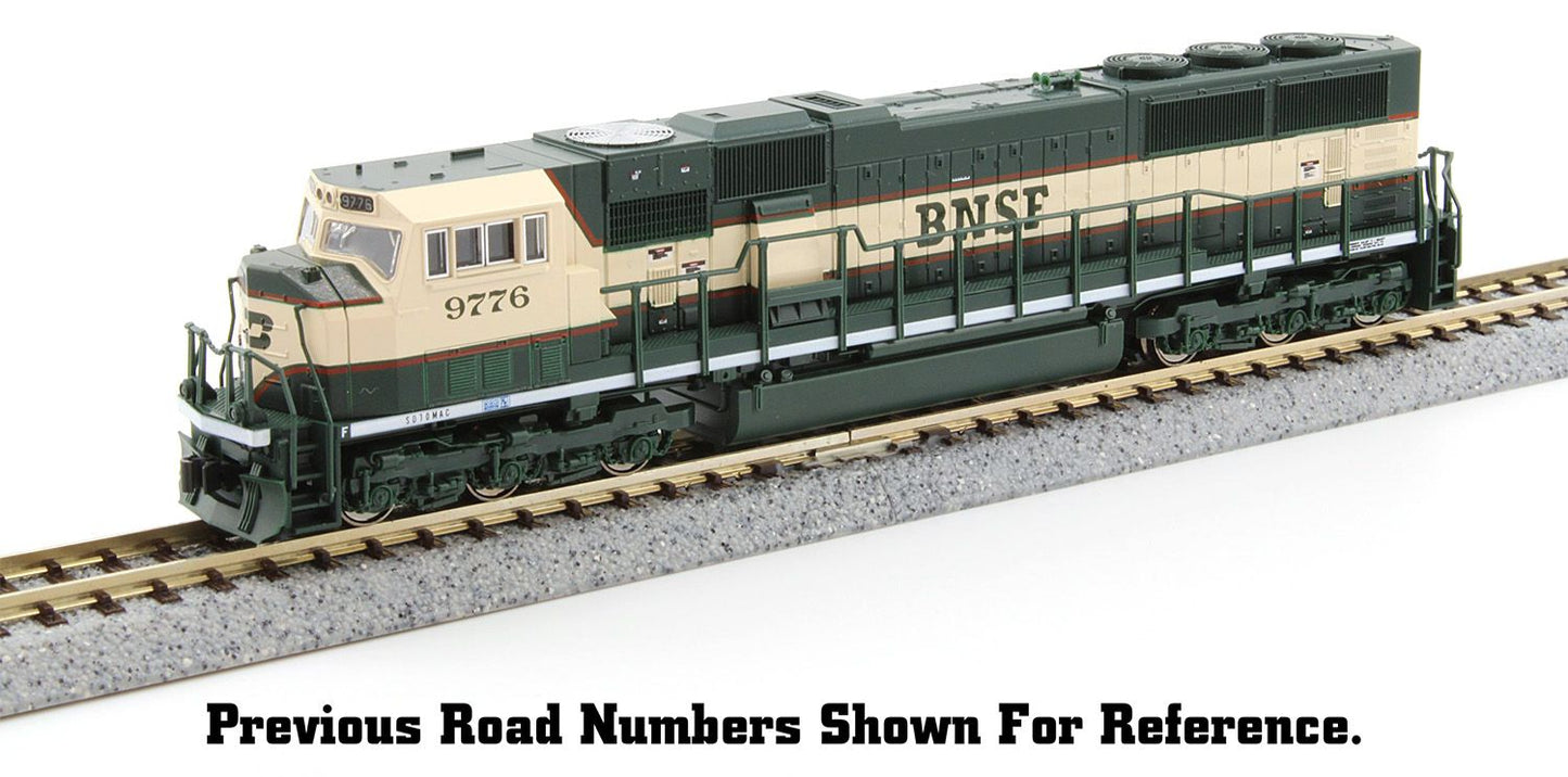 EMD SD70MAC BNSF 9779 - DCC-Fitted
